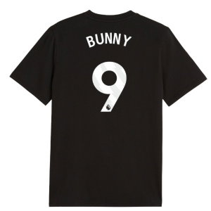 2026-2027 Man City FtblCulture Tee (Black) - Kids (Bunny 9)