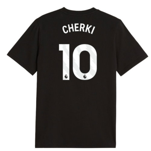2026-2027 Man City FtblCulture Tee (Black) - Kids (Cherki 10)