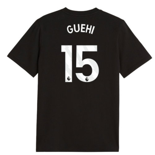 2026-2027 Man City FtblCulture Tee (Black) - Kids (Guehi 15)