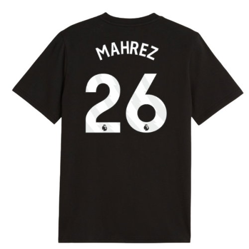 2026-2027 Man City FtblCulture Tee (Black) (Mahrez 26)