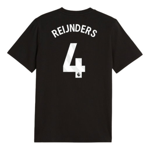 2026-2027 Man City FtblCulture Tee (Black) (Reijnders 4)
