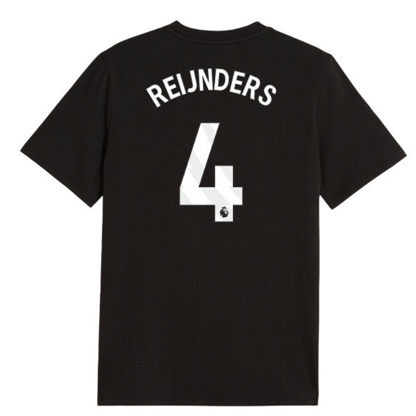 2026-2027 Man City FtblCulture Tee (Black) (Reijnders 4)