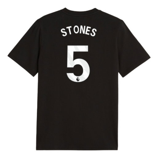 2026-2027 Man City FtblCulture Tee (Black) (Stones 5)