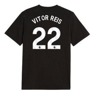 2026-2027 Man City FtblCulture Tee (Black) (Vitor Reis 22)