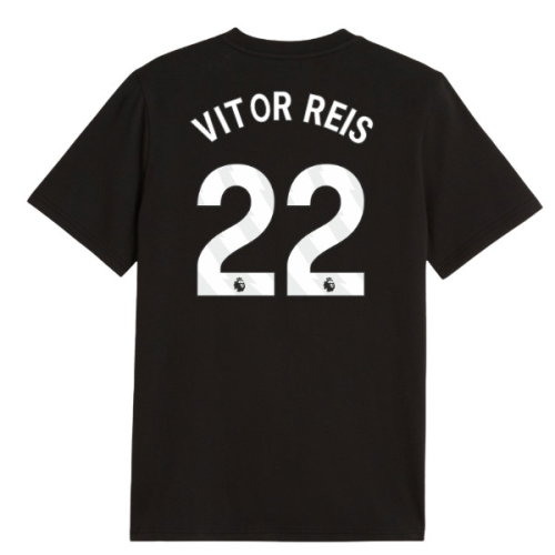 2026-2027 Man City FtblCulture Tee (Black) (Vitor Reis 22)