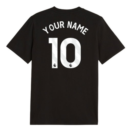 2026-2027 Man City FtblCulture Tee (Black) (Your Name)