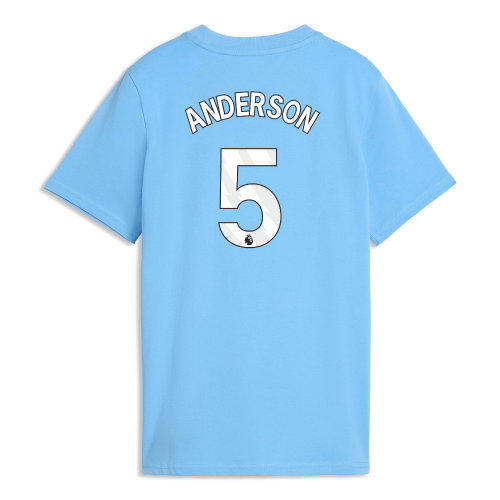 2026-2027 Man City FtblCulture Tee (Light Blue) (Anderson 5)