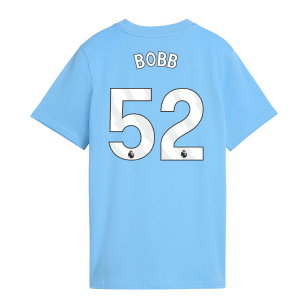 2026-2027 Man City FtblCulture Tee (Light Blue) (Bobb 52)