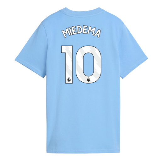 2026-2027 Man City FtblCulture Tee (Light Blue) - Kids (Miedema 10)