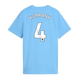 2026-2027 Man City FtblCulture Tee (Light Blue) (Kompany 4)