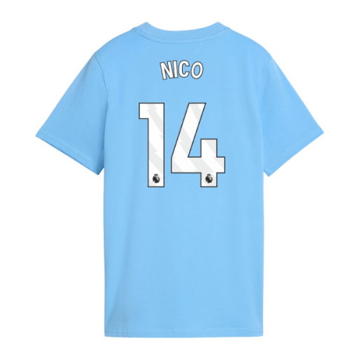 2026-2027 Man City FtblCulture Tee (Light Blue) (Nico 14)