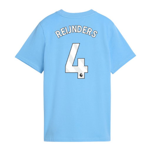 2026-2027 Man City FtblCulture Tee (Light Blue) (Reijnders 4)