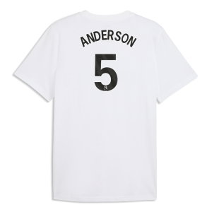 2026-2027 Man City FtblCulture Tee (White) (Anderson 5)
