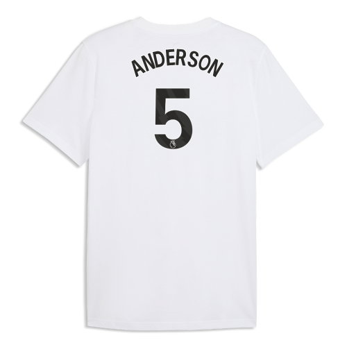 2026-2027 Man City FtblCulture Tee (White) (Anderson 5)