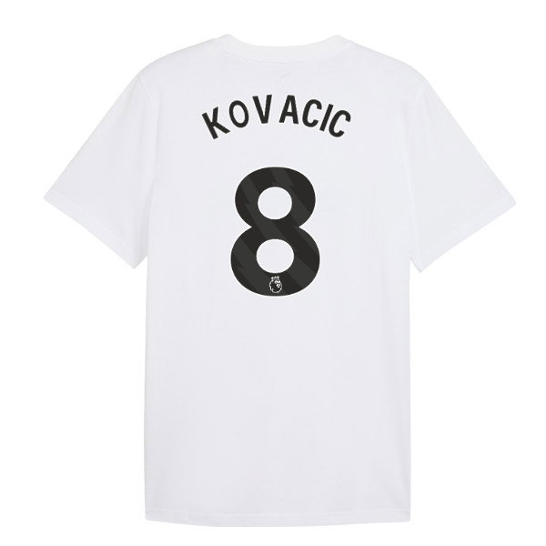 2026-2027 Man City FtblCulture Tee (White) (Kovacic 8)