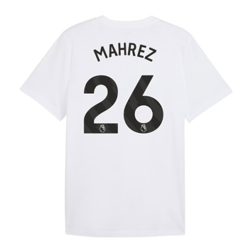 2026-2027 Man City FtblCulture Tee (White) (Mahrez 26)