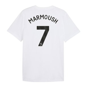 2026-2027 Man City FtblCulture Tee (White) (Marmoush 7)