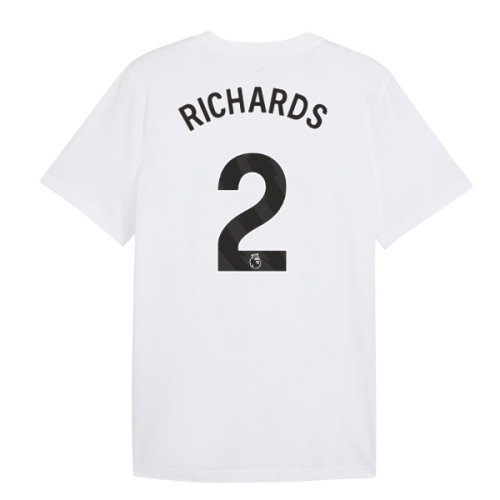 2026-2027 Man City FtblCulture Tee (White) (Richards 2)