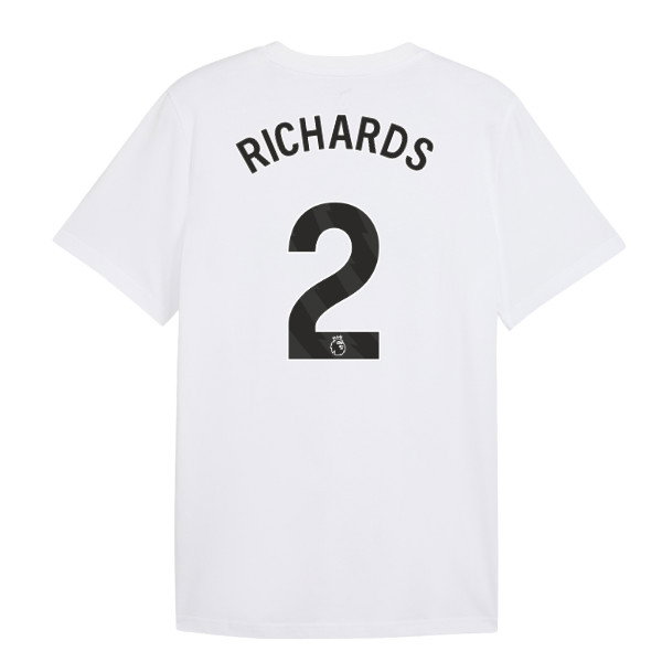 2026-2027 Man City FtblCulture Tee (White) (Richards 2)