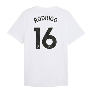 2026-2027 Man City FtblCulture Tee (White) (Rodrigo 16)