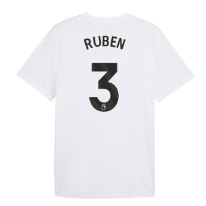 2026-2027 Man City FtblCulture Tee (White) (Ruben 3)