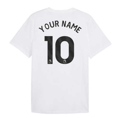 2026-2027 Man City FtblCulture Tee (White) (Your Name)