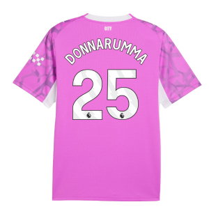 2026-2027 Man City Goalkeeper Shirt (Electric Orchid) (Donnarumma 25)