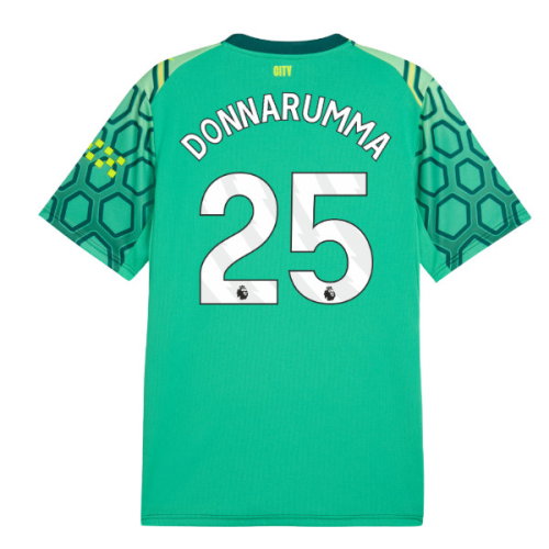2026-2027 Man City Goalkeeper Shirt (Green) (Donnarumma 25)