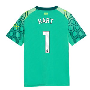 2026-2027 Man City Goalkeeper Shirt (Green) - Kids (Hart 1)