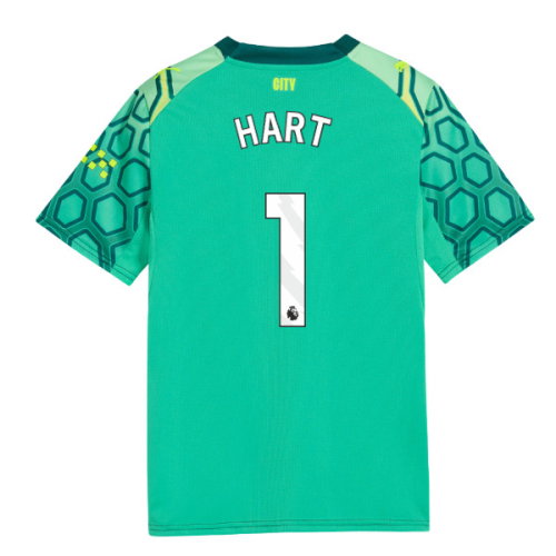 2026-2027 Man City Goalkeeper Shirt (Green) - Kids (Hart 1)