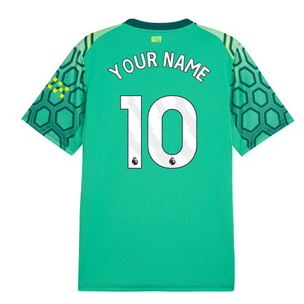 2026-2027 Man City Goalkeeper Shirt (Green) (Your Name)