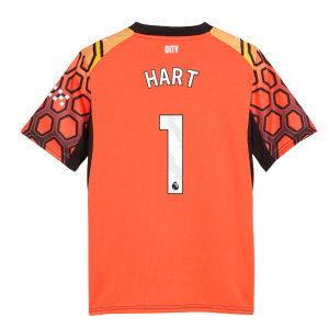2026-2027 Man City Goalkeeper Shirt (Orange) - Kids (Hart 1)