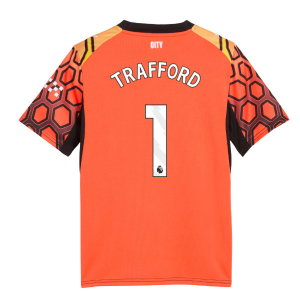 2026-2027 Man City Goalkeeper Shirt (Orange) - Kids (Trafford 1)
