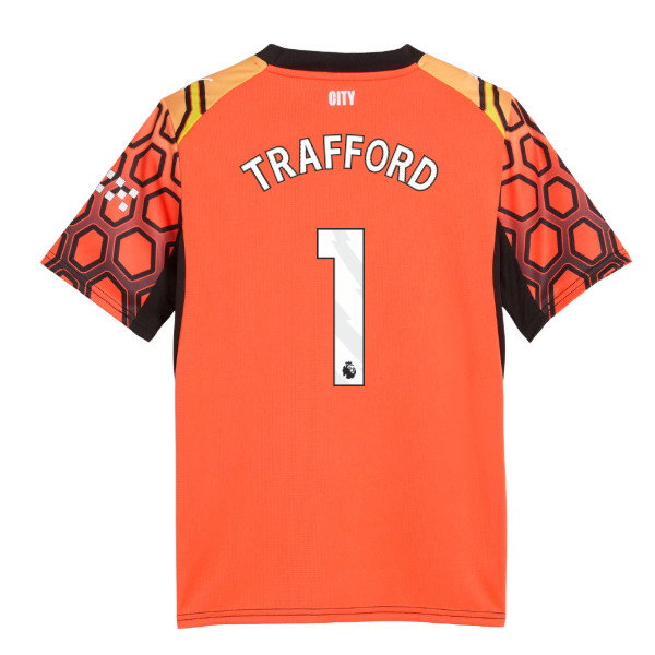 2026-2027 Man City Goalkeeper Shirt (Orange) - Kids (Trafford 1)