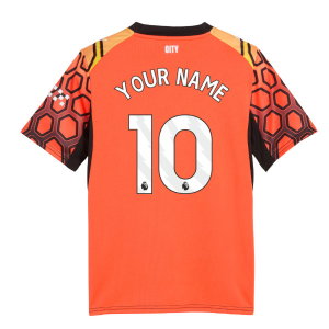 2026-2027 Man City Goalkeeper Shirt (Orange) - Kids