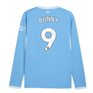 2026-2027 Man City Home Long Sleeve Shirt (Bunny 9)
