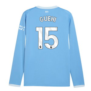 2026-2027 Man City Home Long Sleeve Shirt (Guehi 15)