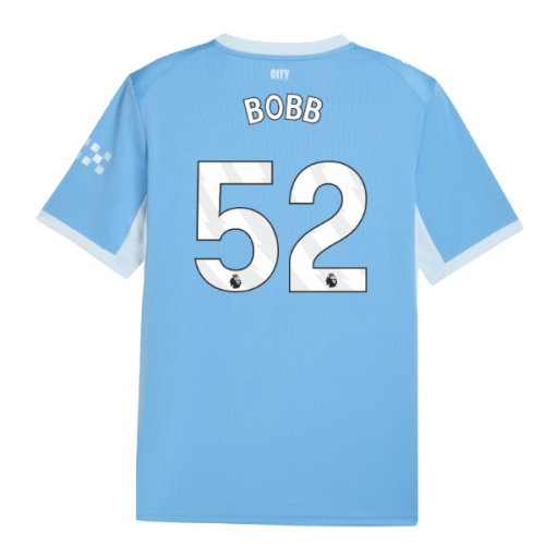 2026-2027 Man City Home Shirt (Bobb 52)