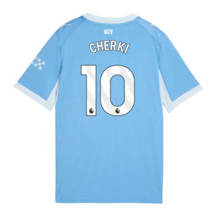 2026-2027 Man City Home Shirt (Kids) (Cherki 10)