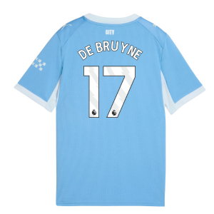 2026-2027 Man City Home Shirt (Kids) (De Bruyne 17)