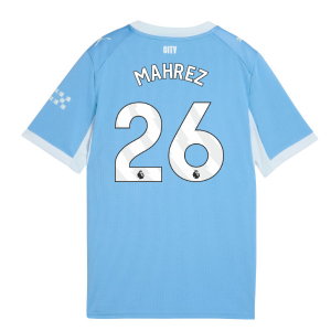 2026-2027 Man City Home Shirt (Kids) (Mahrez 26)