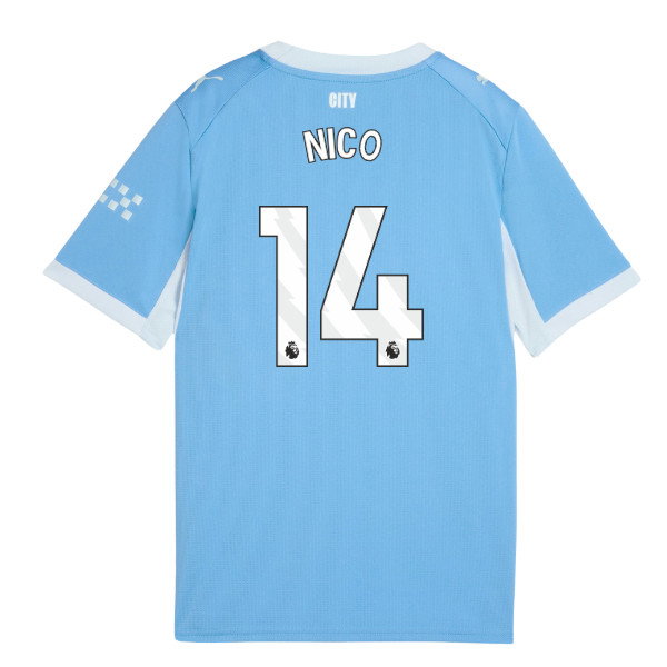 2026-2027 Man City Home Shirt (Kids) (Nico 14)