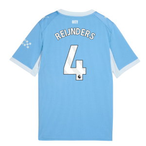 2026-2027 Man City Home Shirt (Kids) (Reijnders 4)