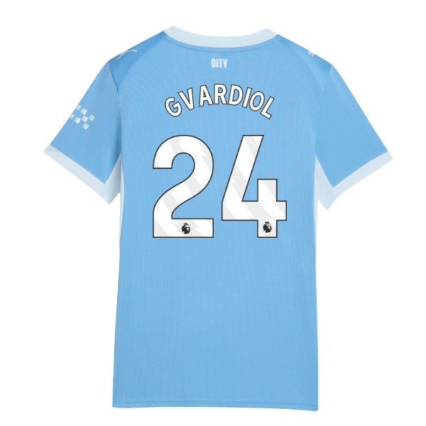 2026-2027 Man City Home Shirt (Womens) (Gvardiol 24)