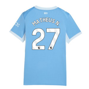 2026-2027 Man City Home Shirt (Womens) (Matheus N. 27)