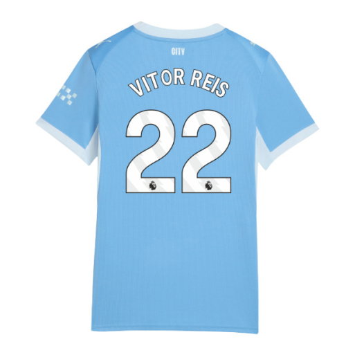 2026-2027 Man City Home Shirt (Womens) (Vitor Reis 22)