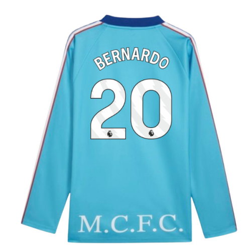 2026-2027 Man City KING Jersey LS (Blue) (Bernardo 20)