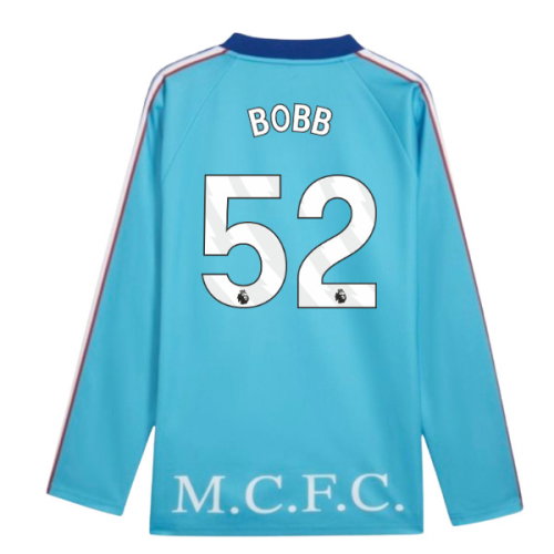 2026-2027 Man City KING Jersey LS (Blue) (Bobb 52)