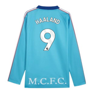 2026-2027 Man City KING Jersey LS (Blue) (Haaland 9)