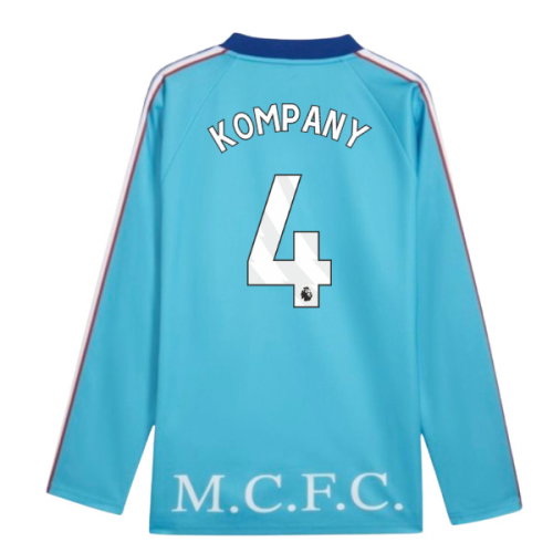 2026-2027 Man City KING Jersey LS (Blue) (Kompany 4)